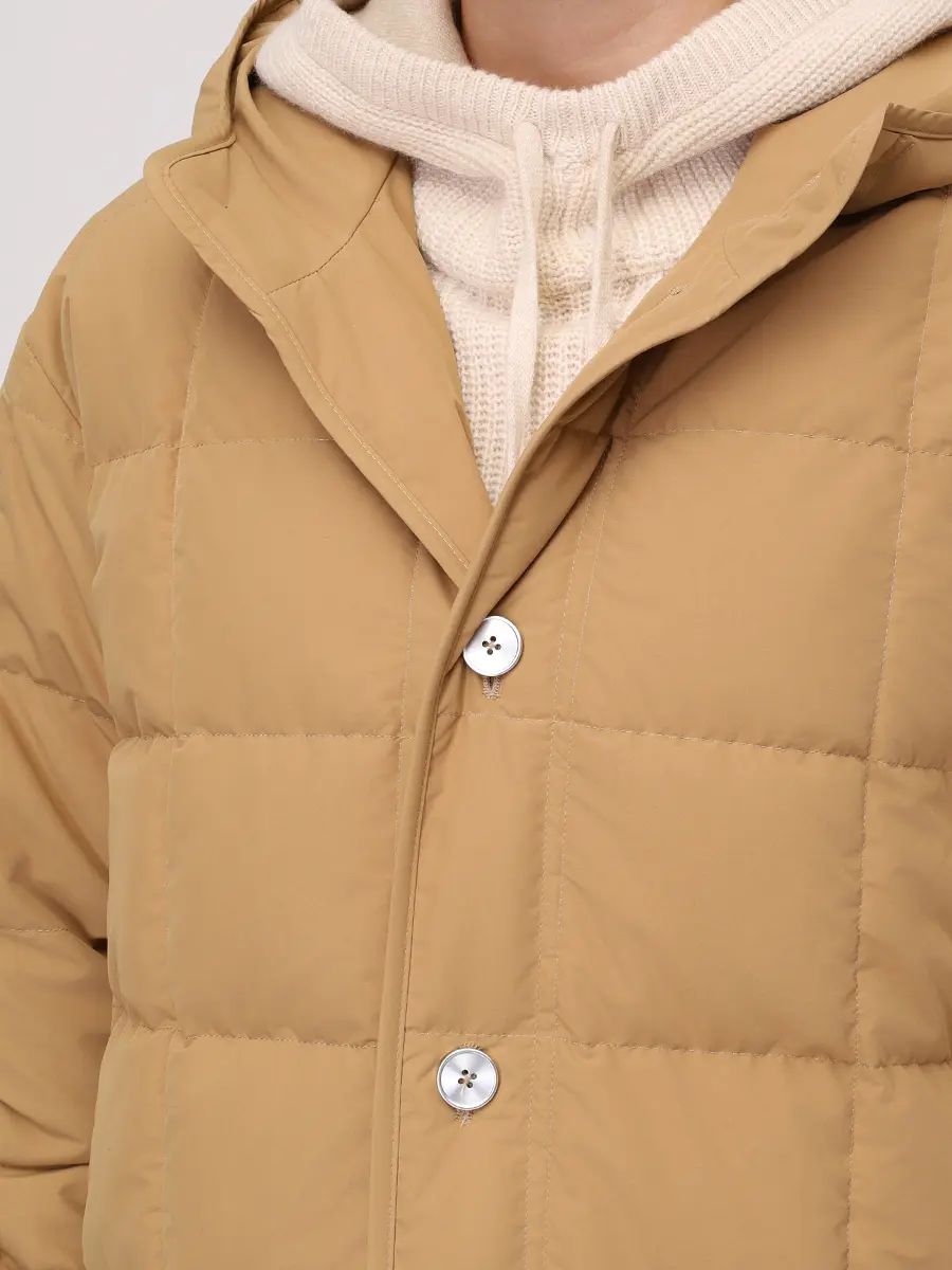 Пуховик стеганый