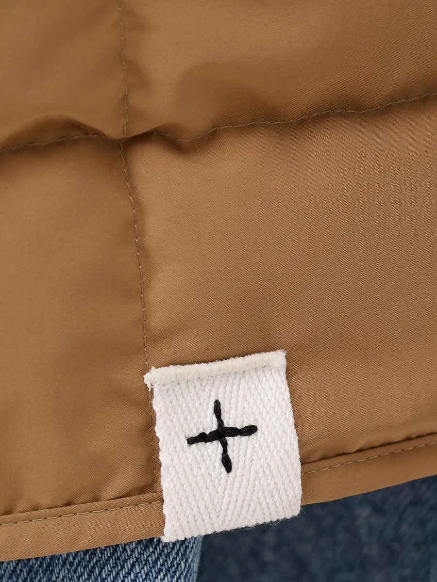 Пуховик стеганый