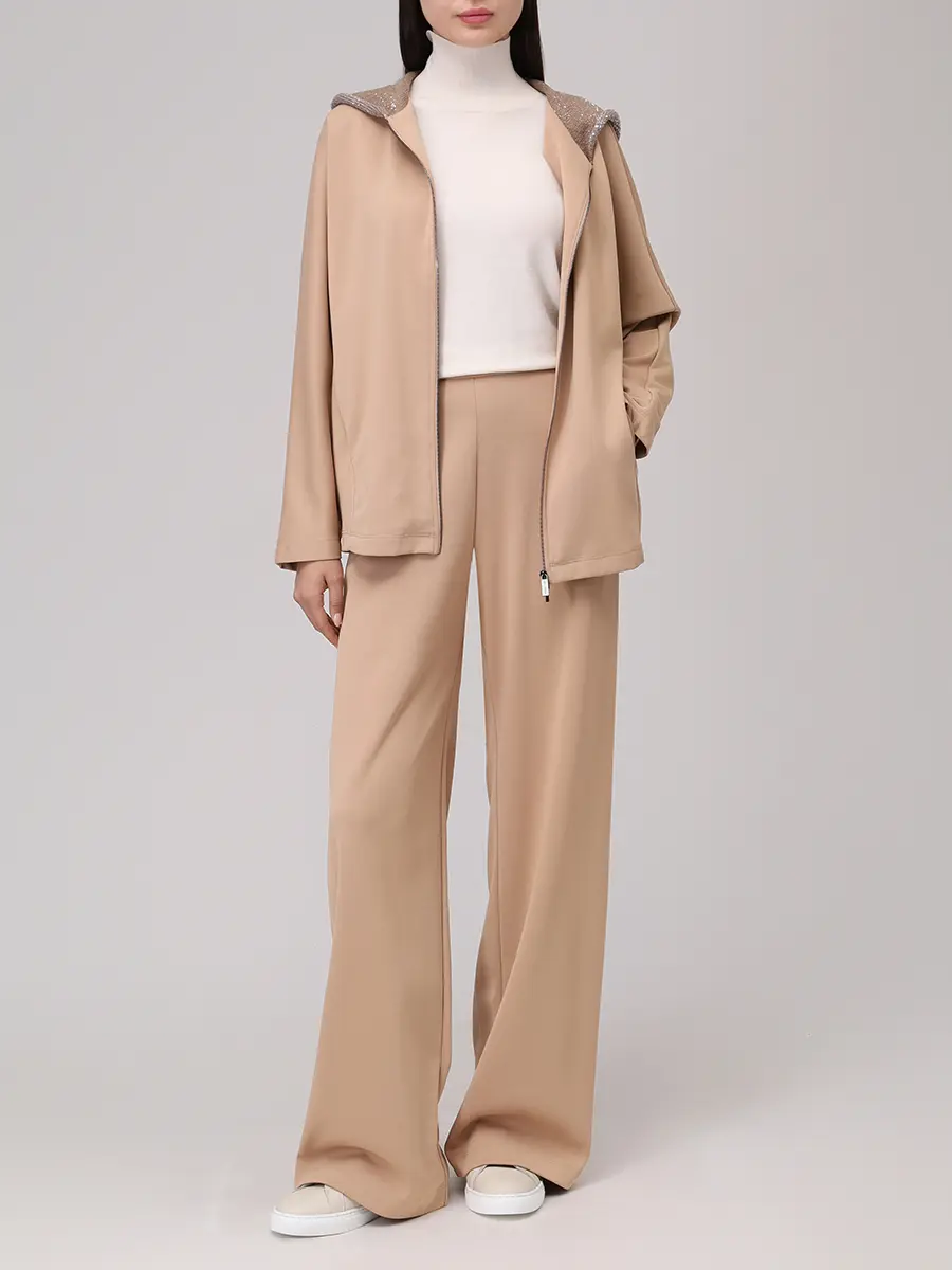 Джемпер из шелка и шерсти