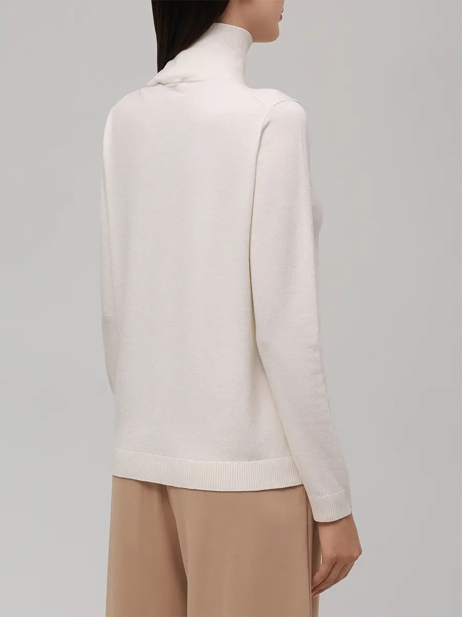 Джемпер из шелка и шерсти