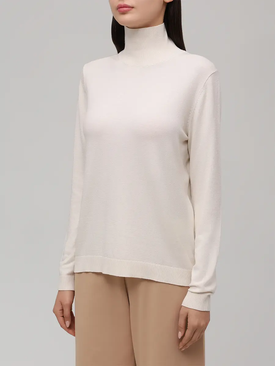 Джемпер из шелка и шерсти