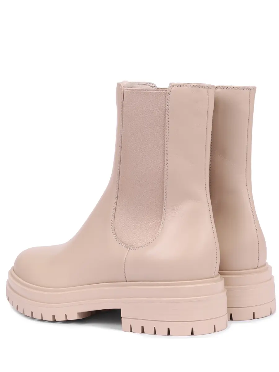 Челси кожаные на меху