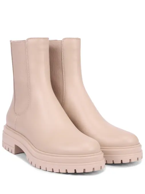 Челси кожаные на меху GIANVITO ROSSI