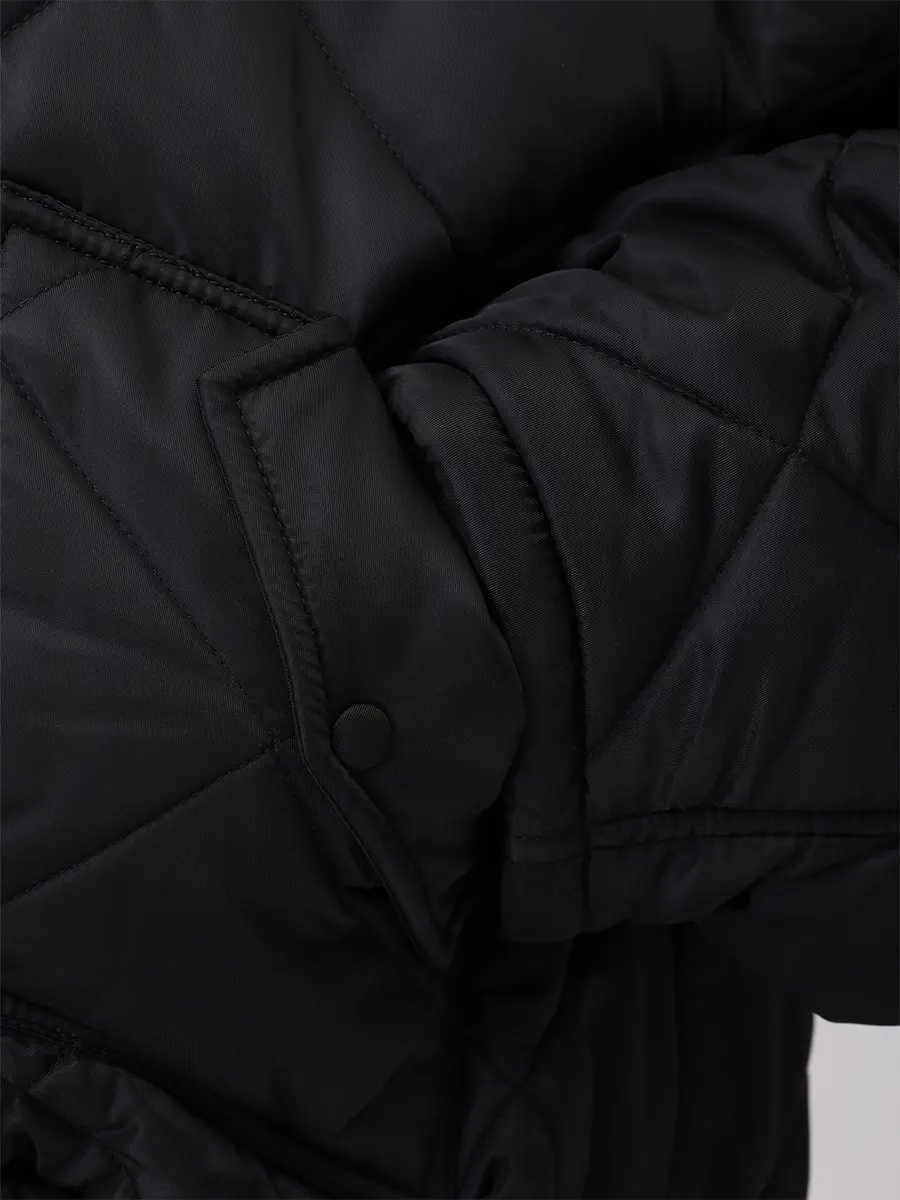 Куртка стеганая с мехом