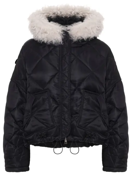 Куртка стеганая с мехом BLANCHA