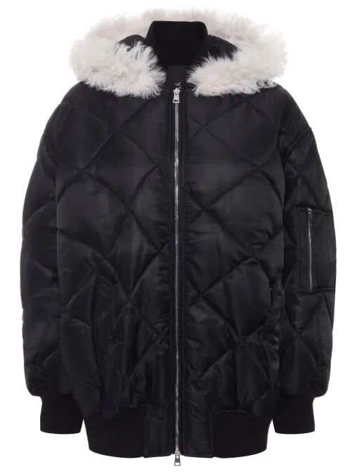 Куртка стеганая с мехом BLANCHA