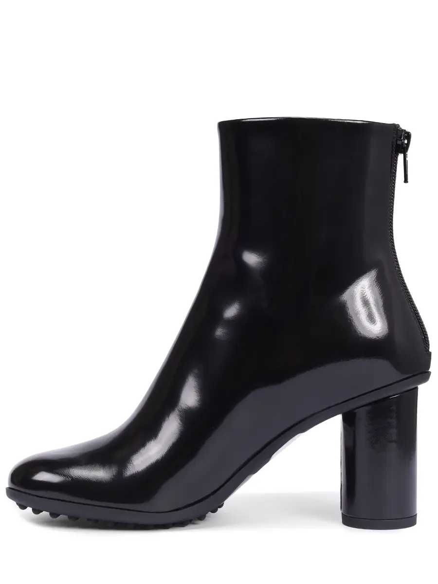 Ботильоны кожаные