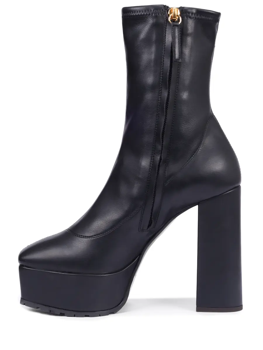 Ботильоны из экокожи