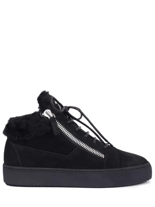 Кеды замшевые на меху GIUSEPPE ZANOTTI