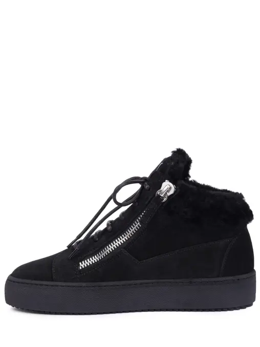 Кеды замшевые на меху GIUSEPPE ZANOTTI