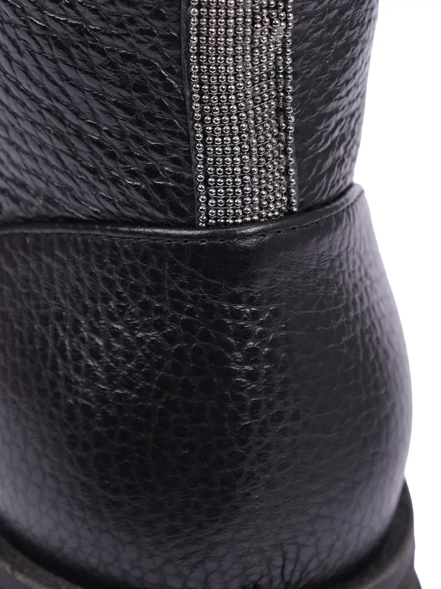 Ботинки кожаные