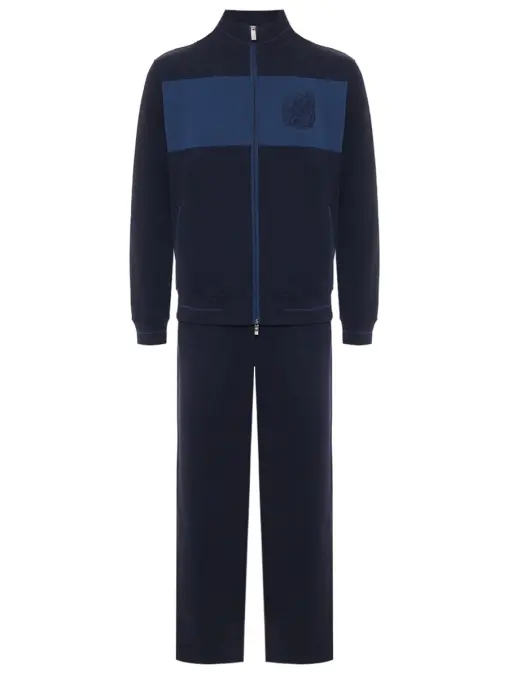 Костюм из шерсти и хлопка PASHMERE