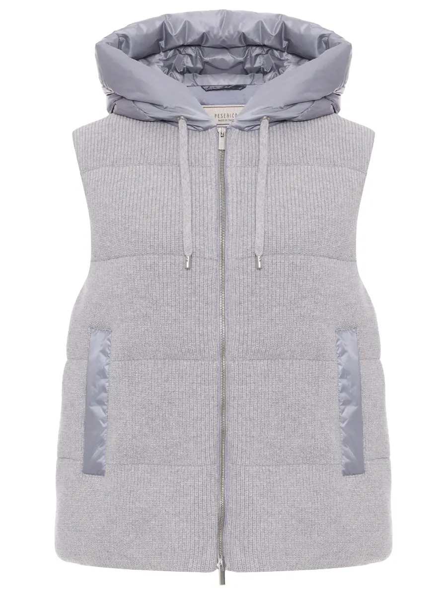 Жилет комбинированный