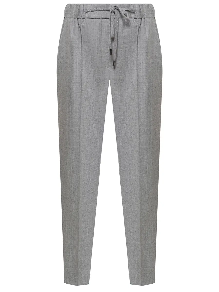 Брюки шерстяные