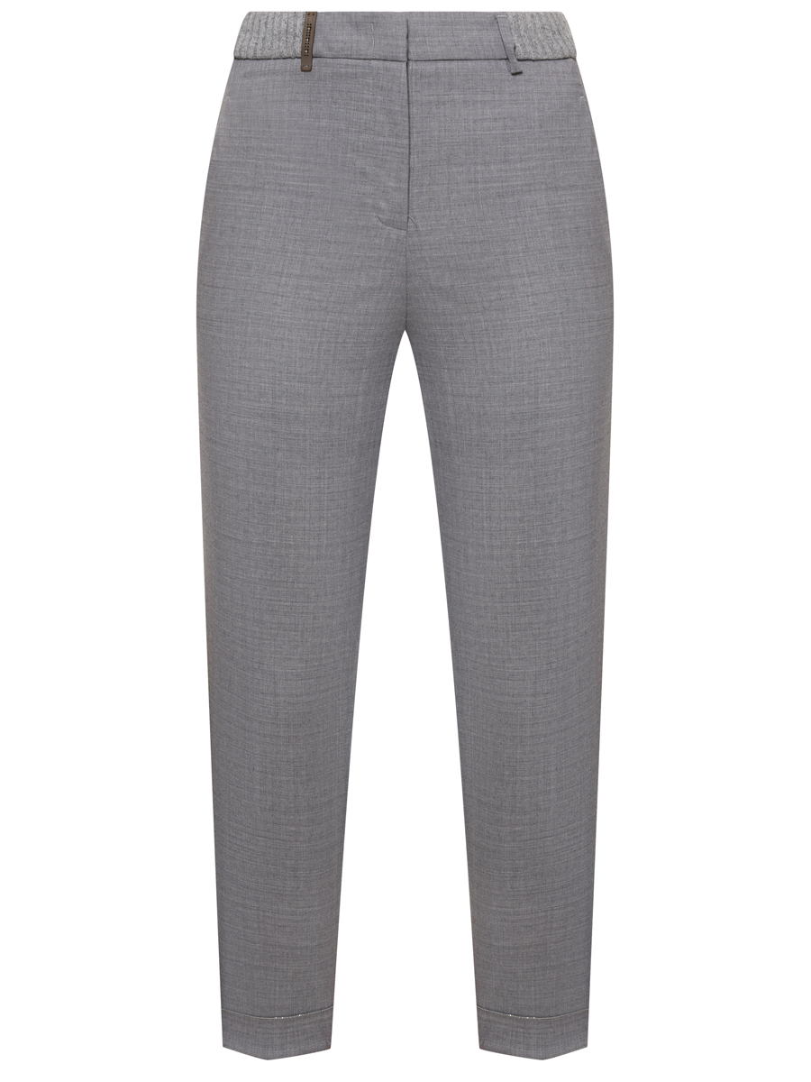 Брюки шерстяные