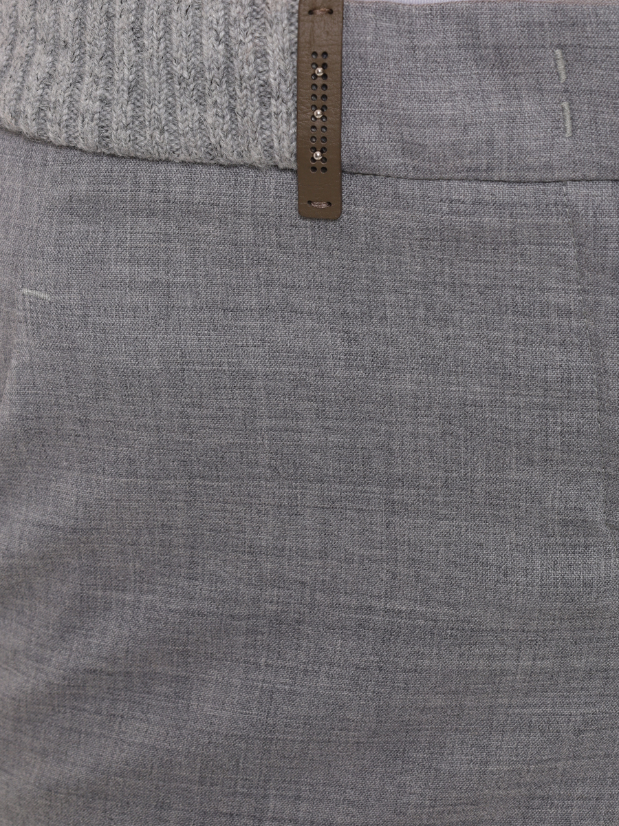 Брюки шерстяные