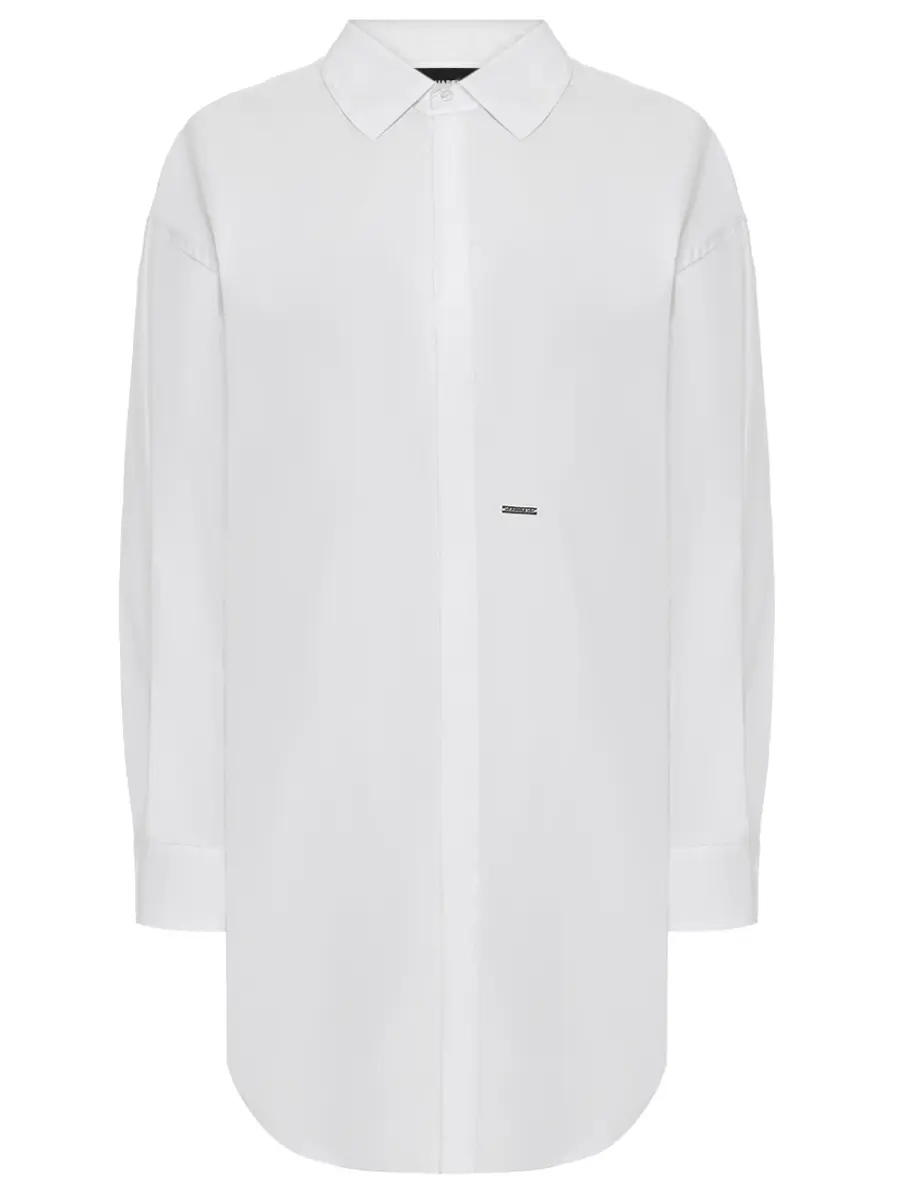 Платье-рубашка хлопковое