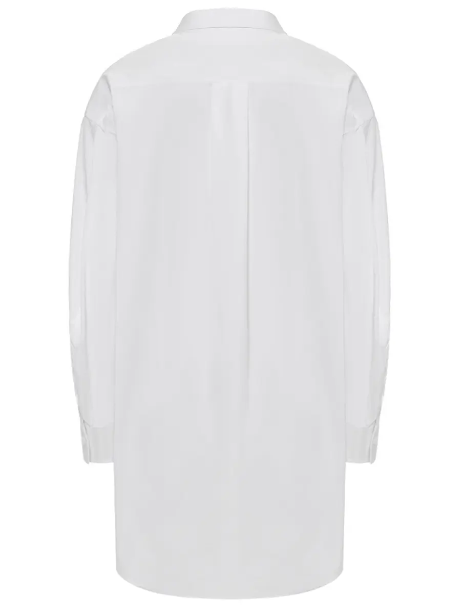 Платье-рубашка хлопковое