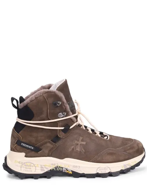 Кроссовки замшевые на меху Saintcross PREMIATA