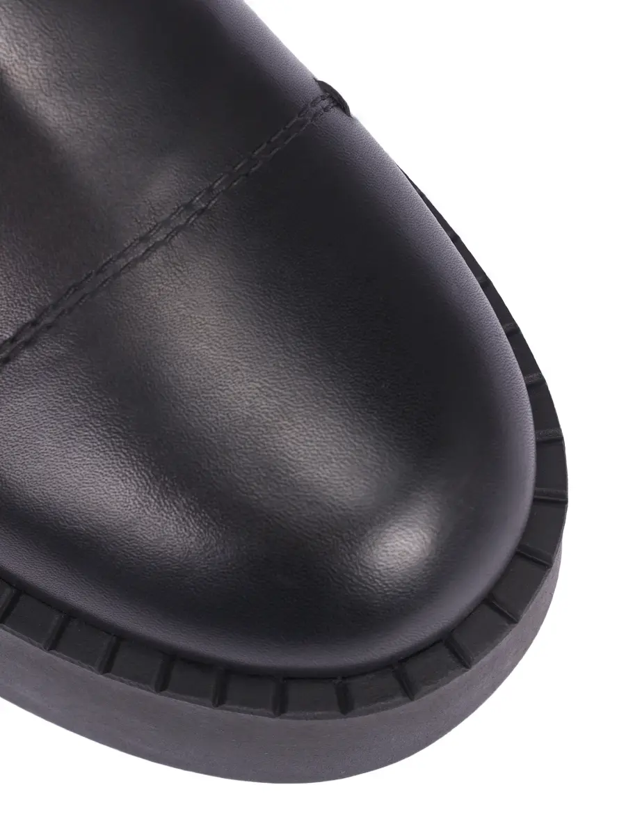 Ботинки кожаные