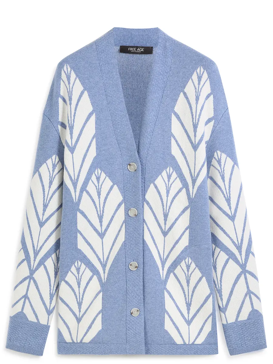 Кардиган из шерсти и кашемира