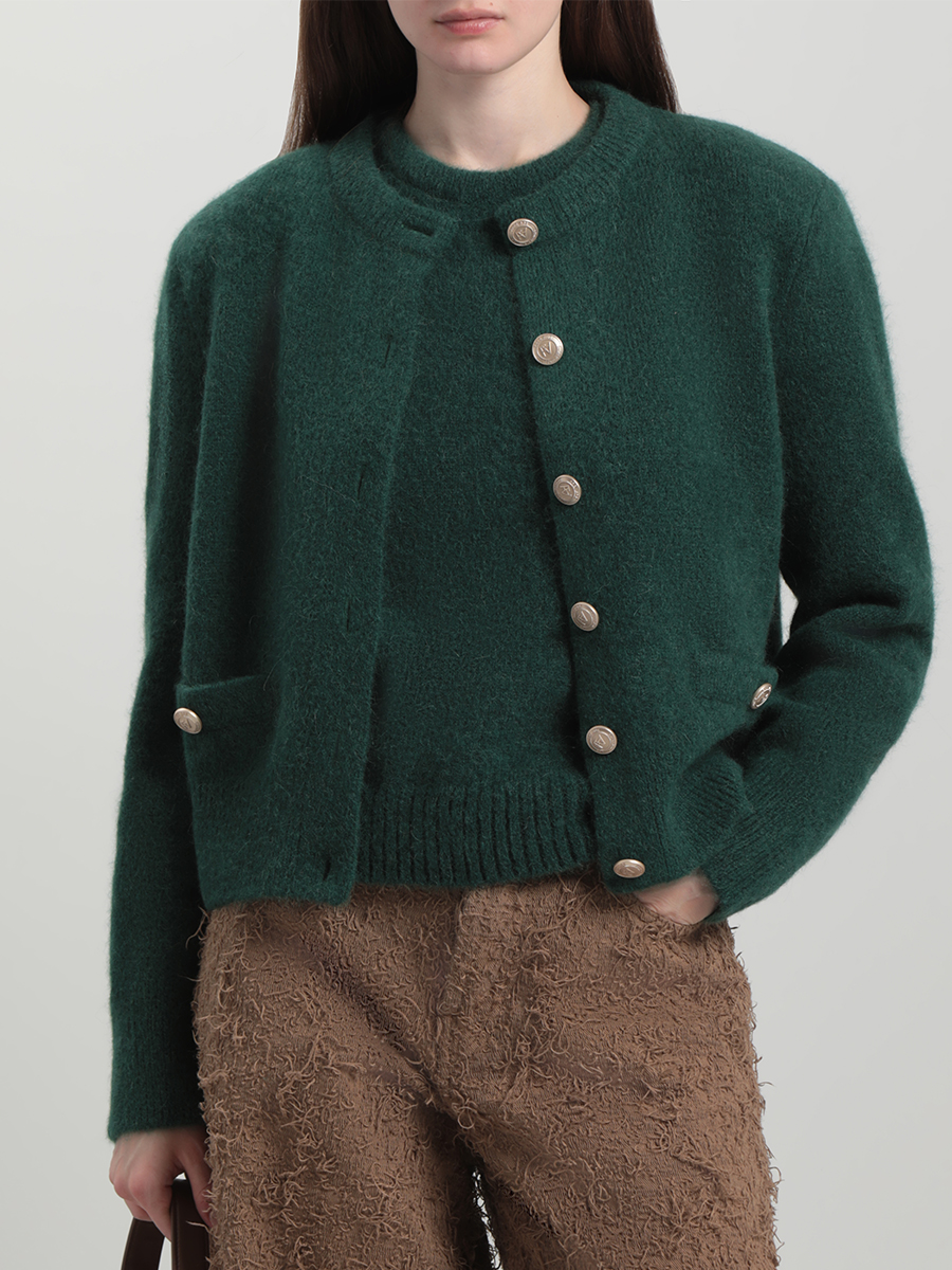 Жакет шерстяной