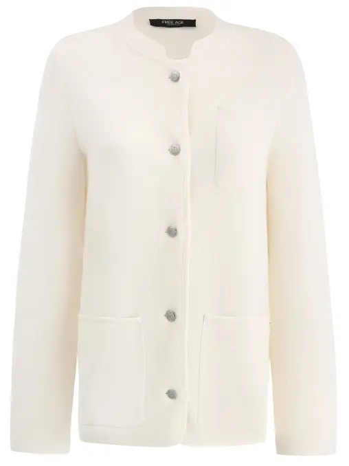 Жакет из шерсти и кашемира FREE AGE