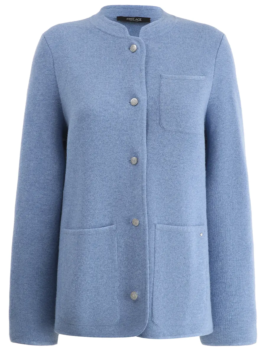 Жакет шерстяной