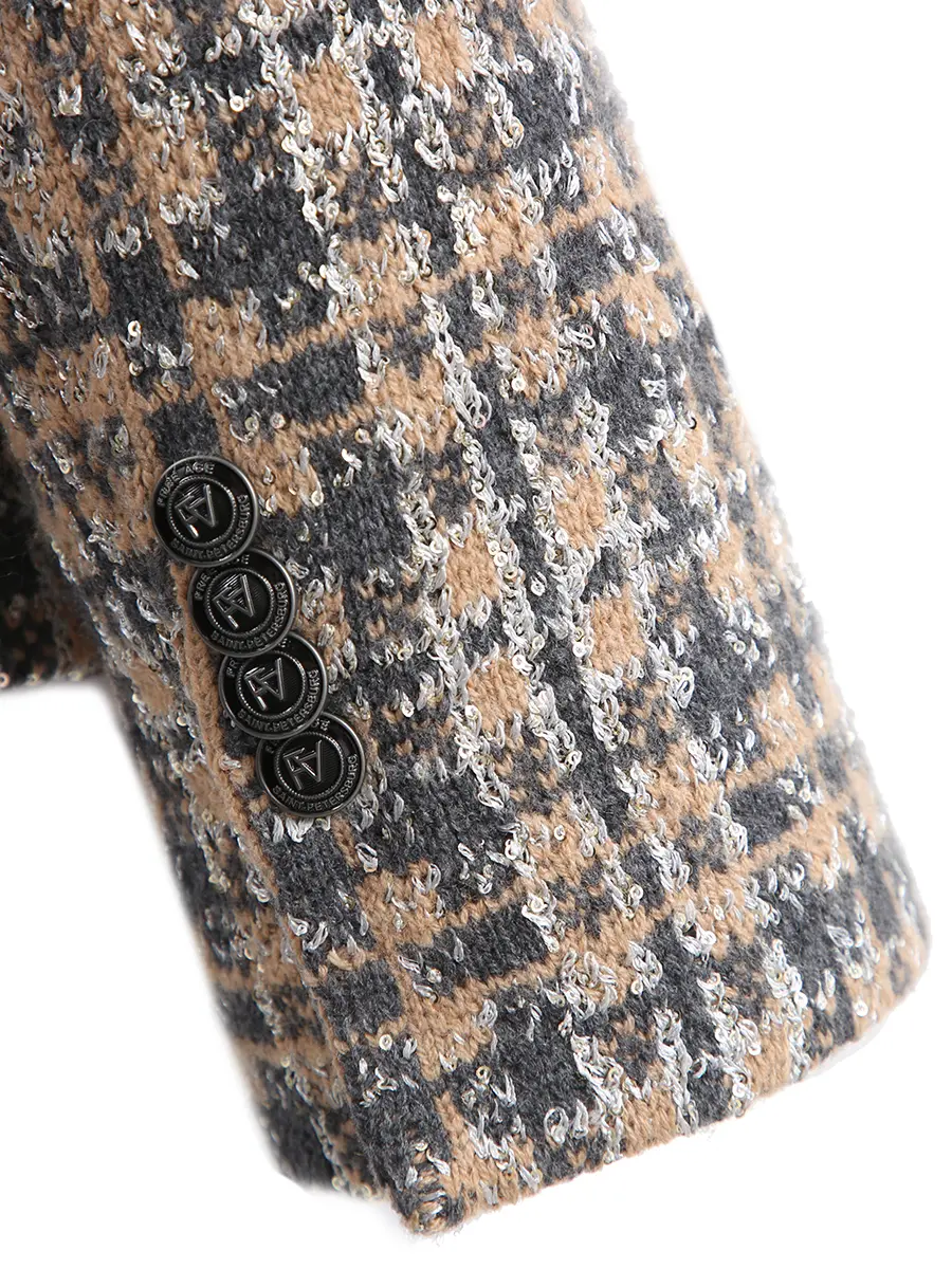 Жакет шерстяной