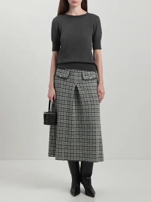 Джемпер из шелка и кашемира FREE AGE