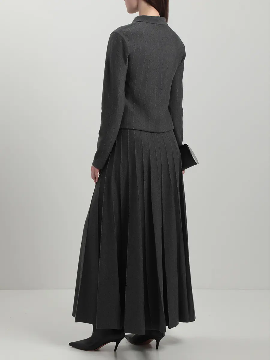 Поло из шелка и кашемира