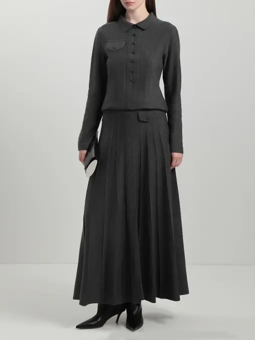 Поло из шелка и кашемира FREE AGE