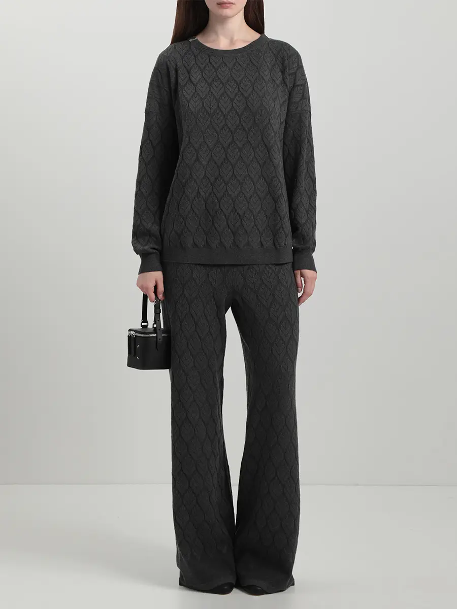 Джемпер из шелка и кашемира