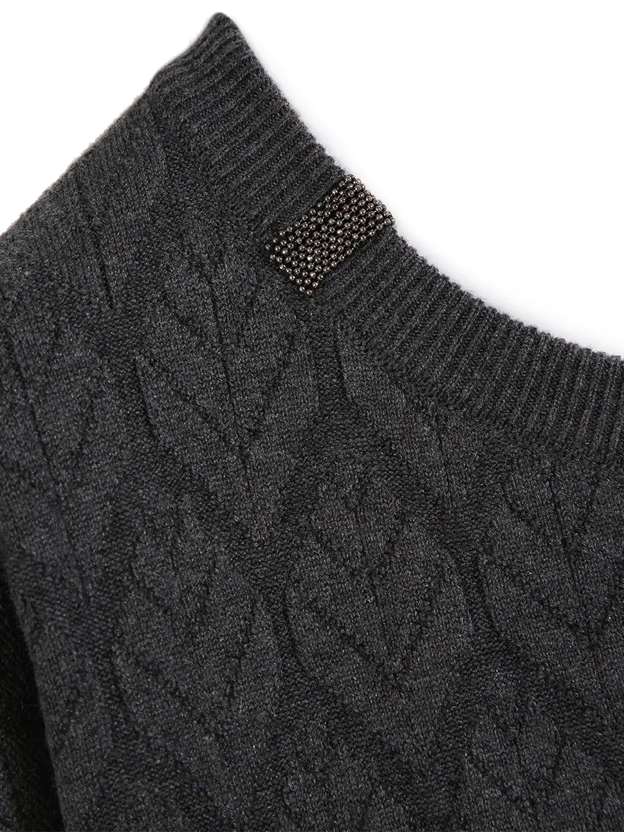 Джемпер из шелка и кашемира