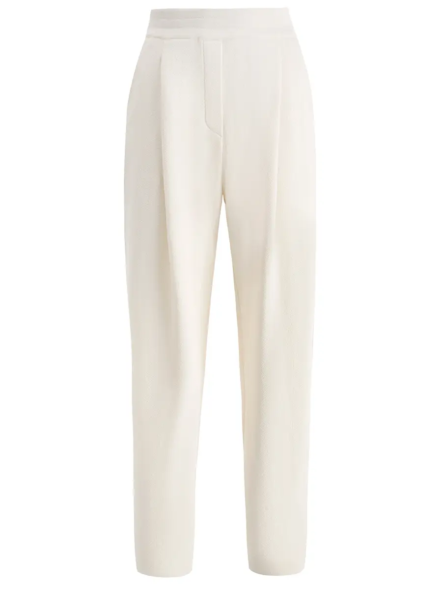 Брюки из шелка и кашемира