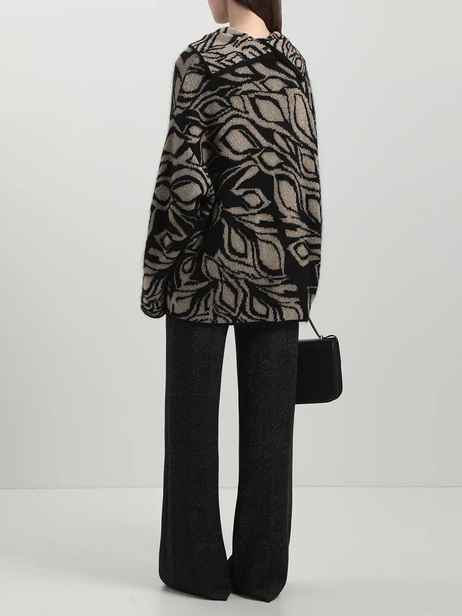 Брюки из шелка и кашемира