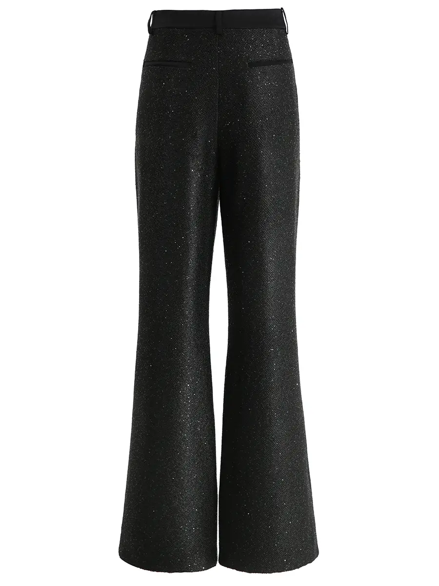 Брюки из шелка и кашемира