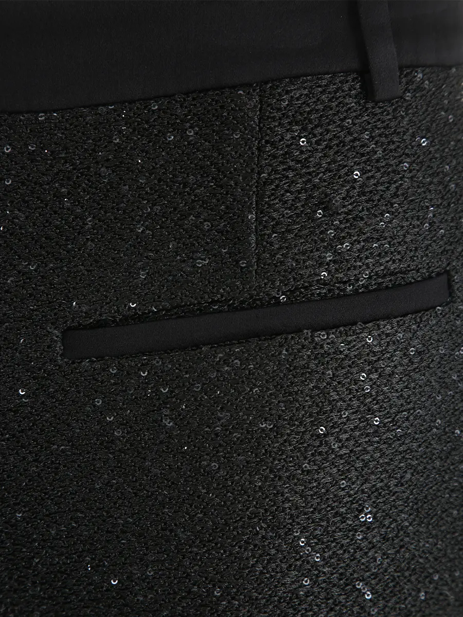 Брюки из шелка и кашемира