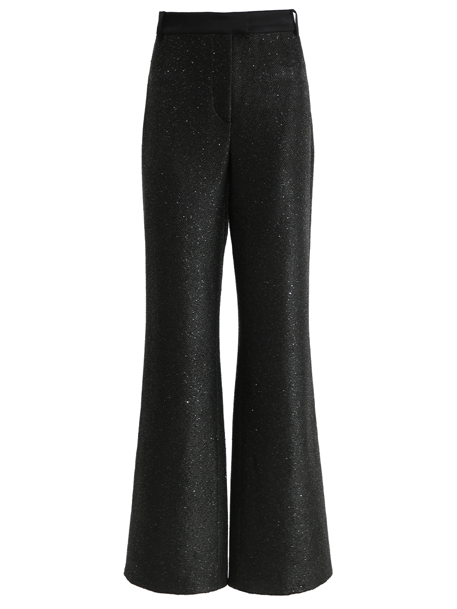 Брюки из шелка и кашемира