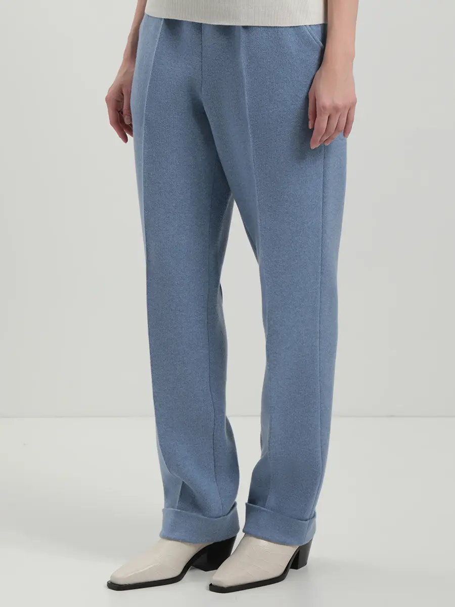 Брюки из шерсти и кашемира