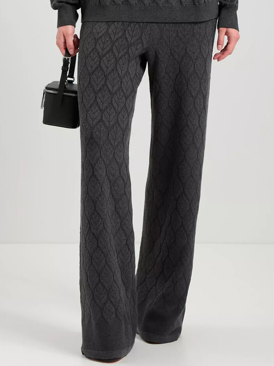 Брюки из шелка и кашемира