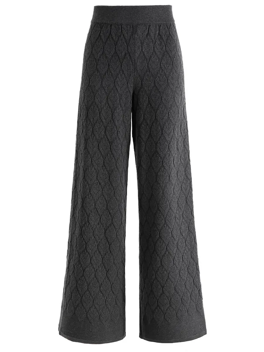 Брюки из шелка и кашемира