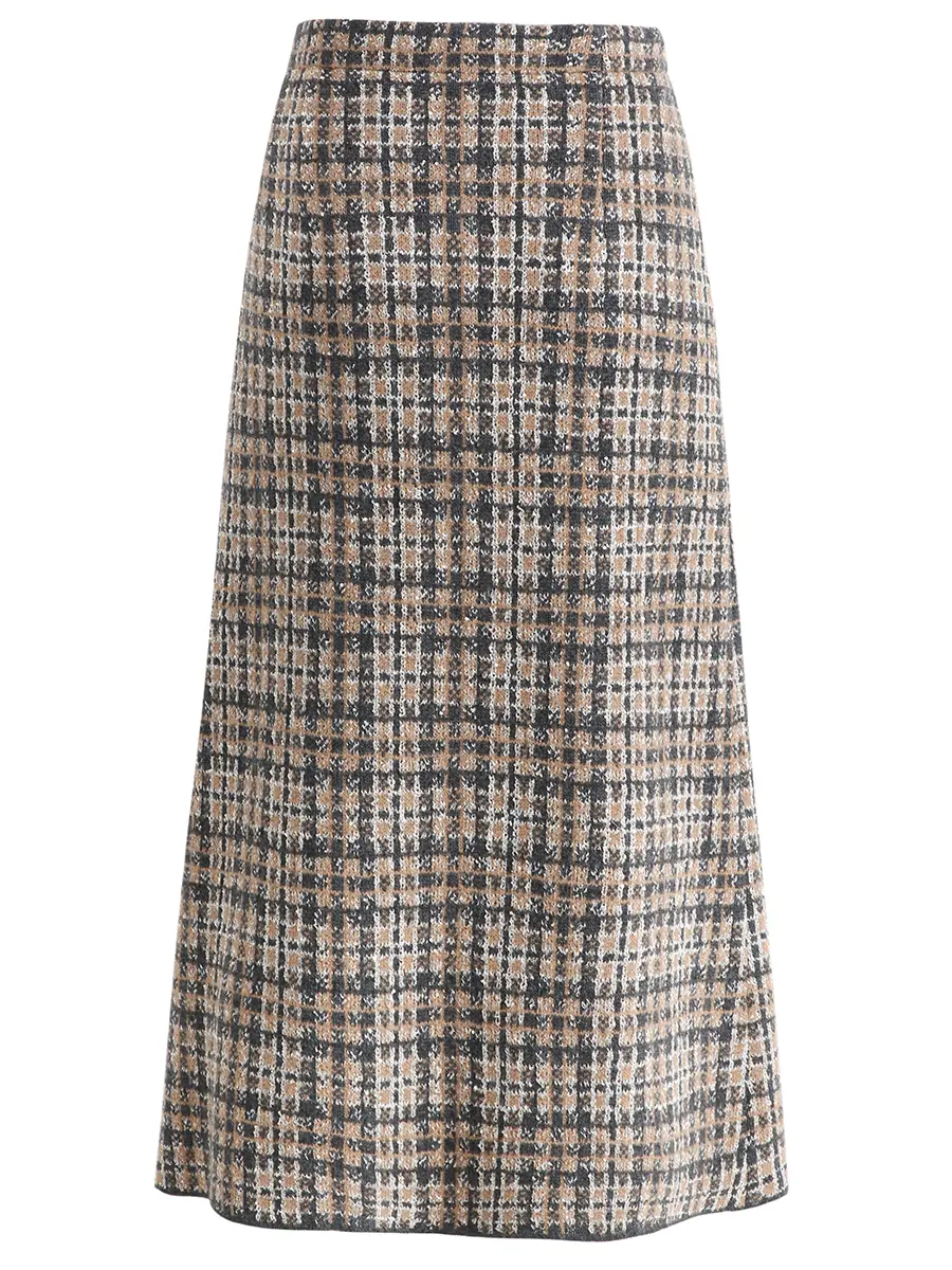 Юбка из шерсти и кашемира