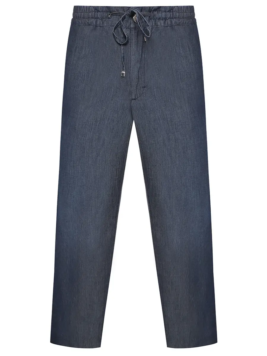 Джинсы из шелка и хлопка