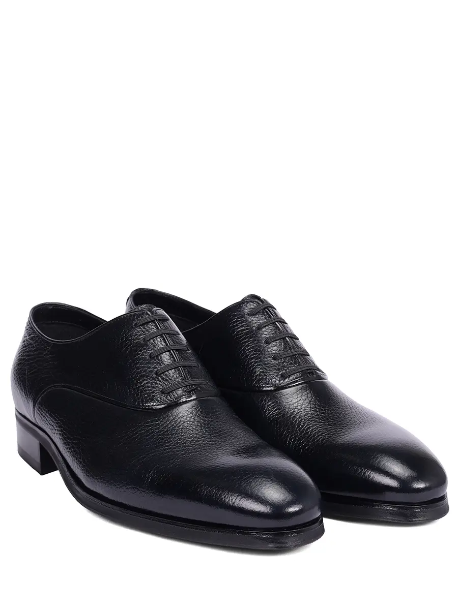 Оксфорды кожаные на байке