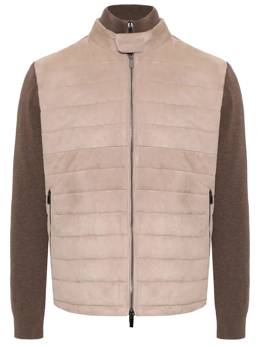 Куртка комбинированная