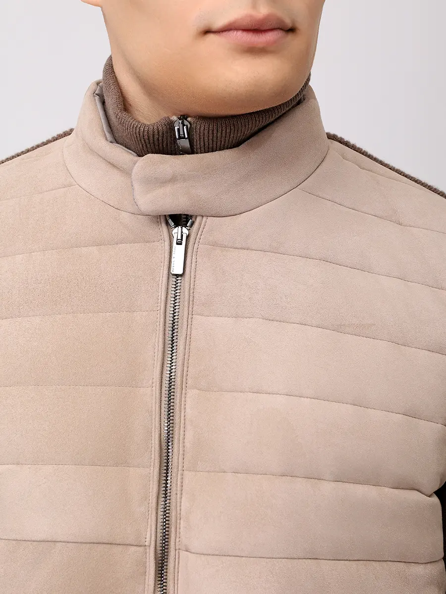 Куртка комбинированная