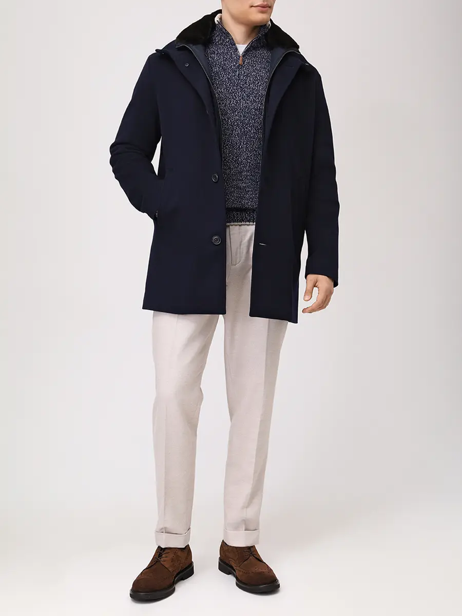 Пальто кашемировое