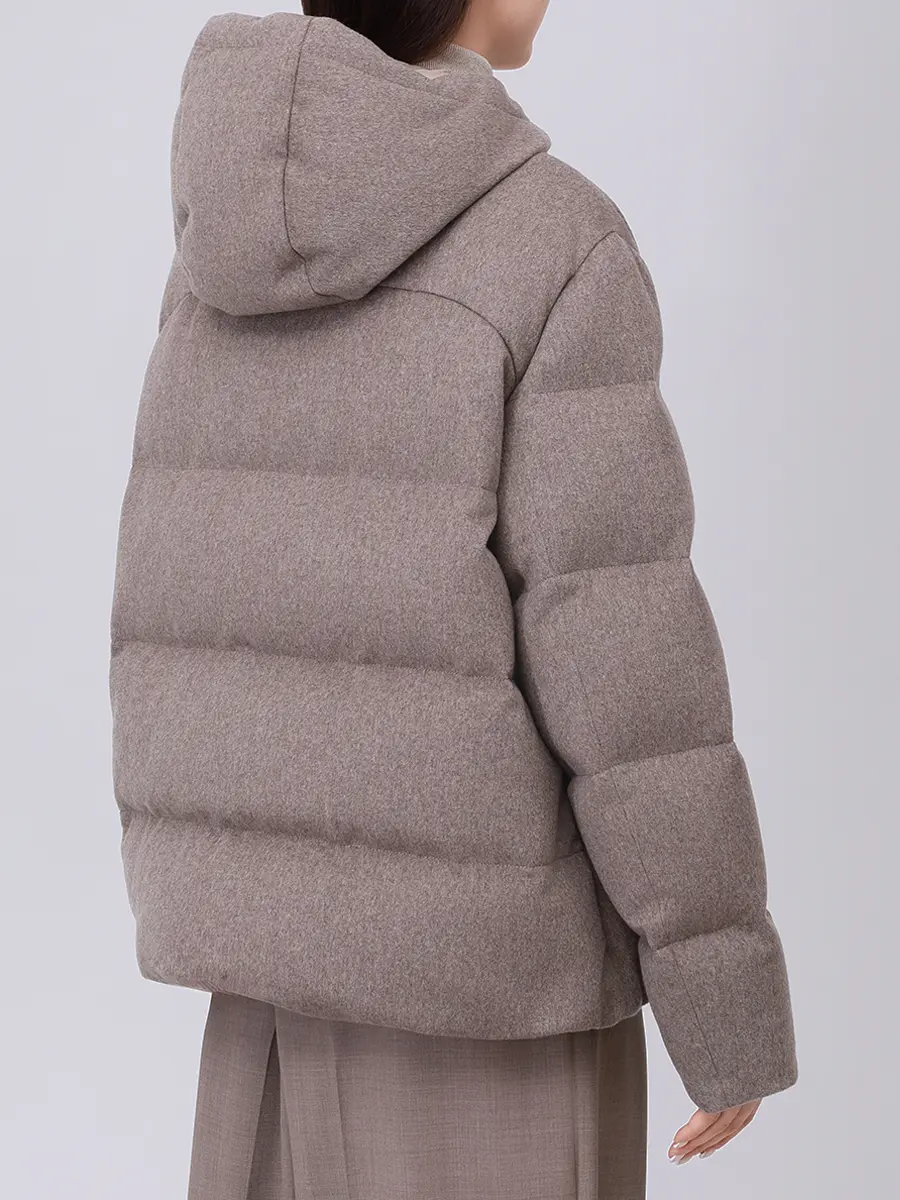 Пуховик стеганый