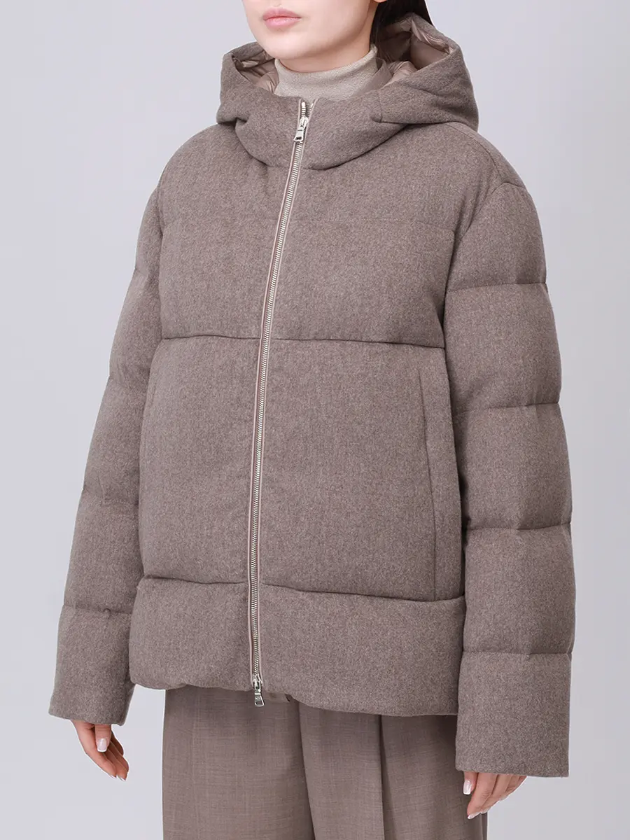 Пуховик стеганый